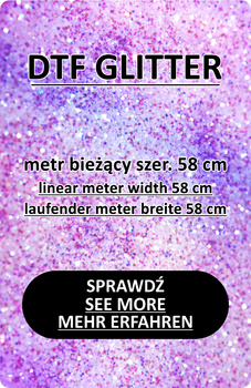DTF Druck GLITTER