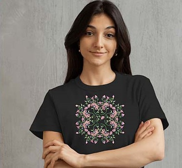 Imprimare DTF cu Broderie